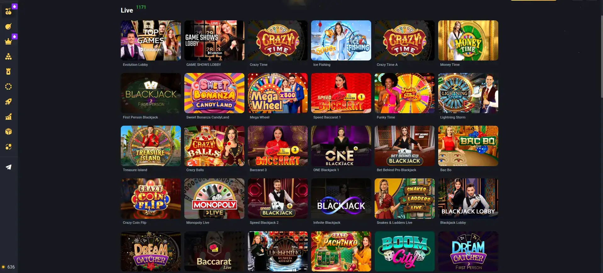 Spin City casino официальный сайт интерфейс